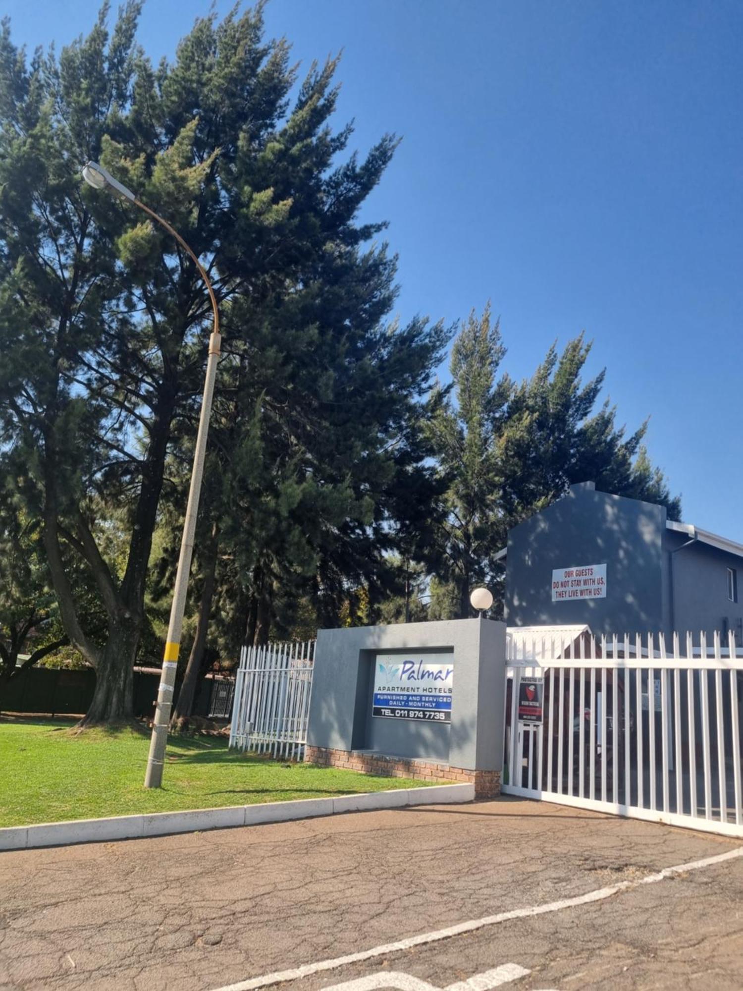 Palmar Hotel Johannesbourg Extérieur photo